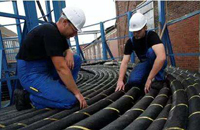 简单省力的电力电缆敷设施工方法